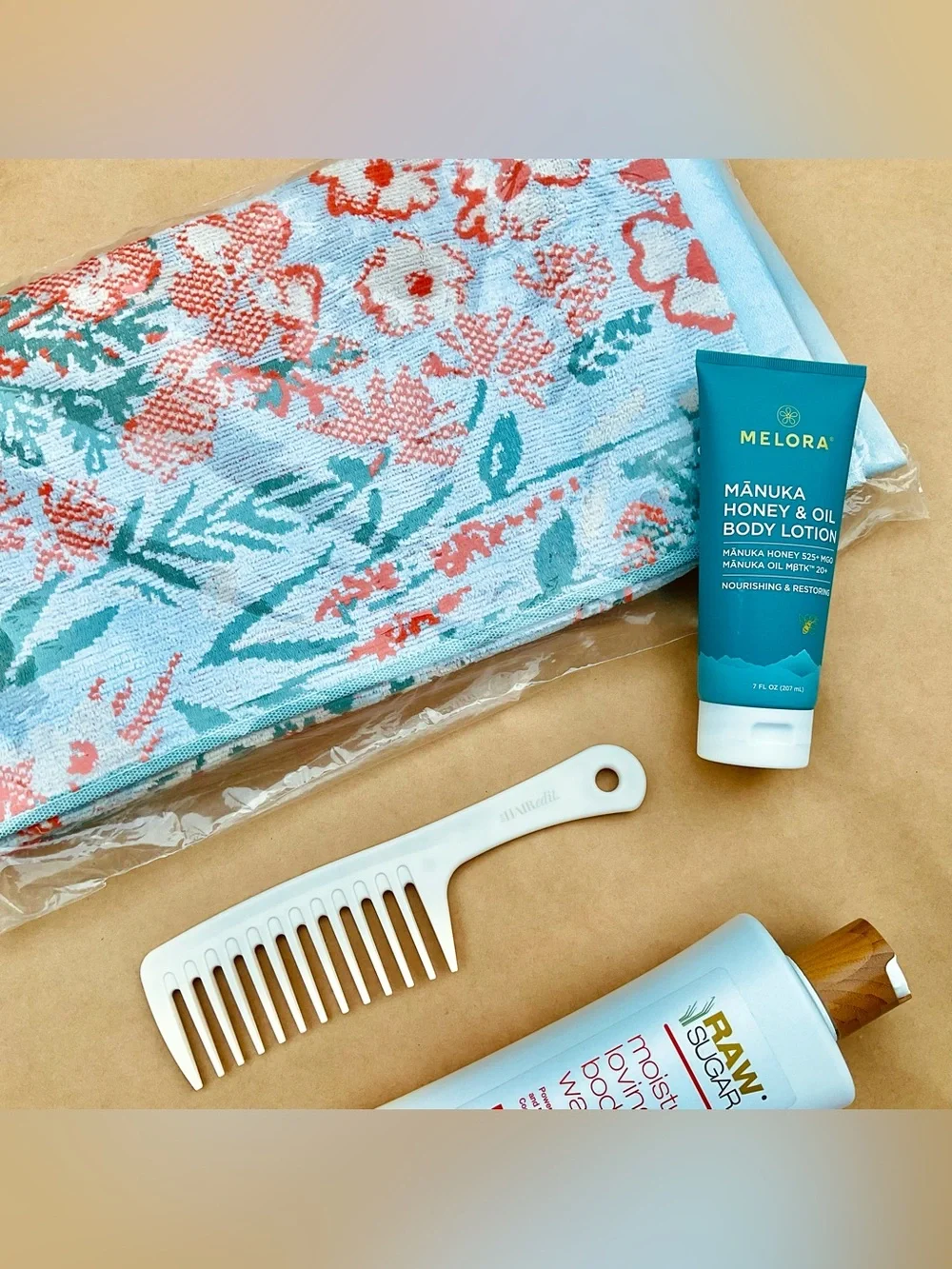 Anthro ❉ Lillian Cotton Floral Bath Towel in Blue